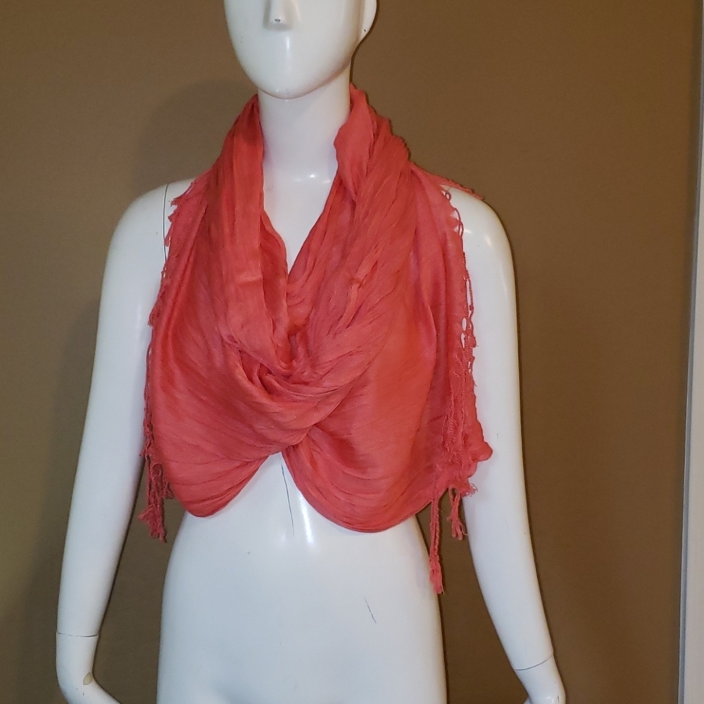 Salmon fashion scarf (0013)